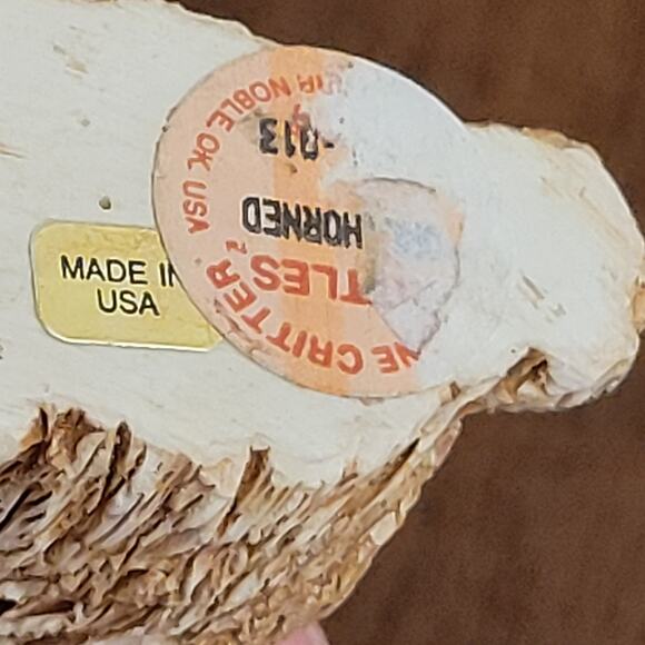 Vintage Stone Critters Littles Baby Horned Owl Figurine Owlet 2" SCL-013 - Picture 6 of 8